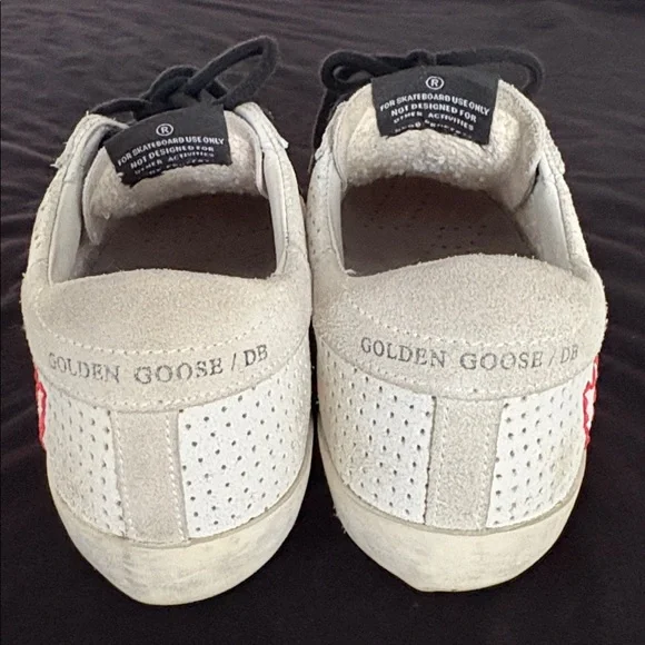 Golden Goose Stitched Red Heart / Star Superstar Size 35 - Picture 4 of 14